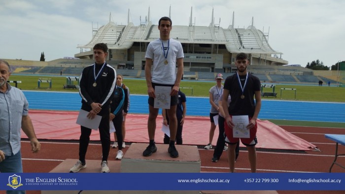 Outstanding Performance by The English School Athletes in the Senior Boys and Girls Nicosia Athletic